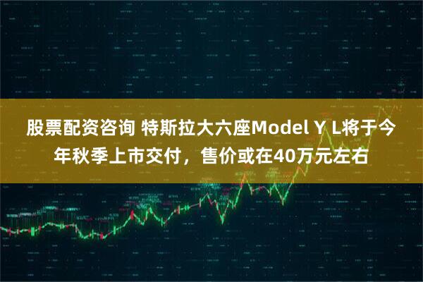 股票配资咨询 特斯拉大六座Model Y L将于今年秋季上市交付，售价或在40万元左右